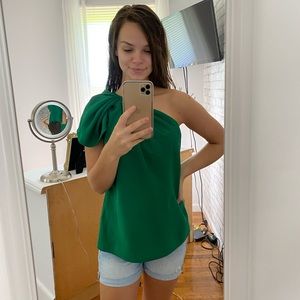 THE LIMITED- ONE SHOULDER TOP